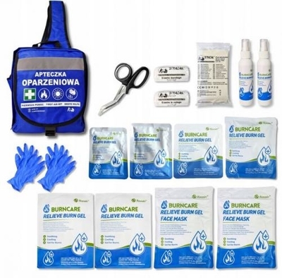 Zdjęcie Plecak oparzeniowy apteczka na oparzenia 5000 cm2 16 el.