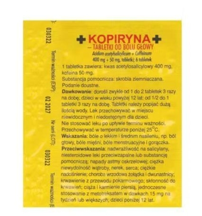 Zdjęcie Kopiryna  6 tabl.