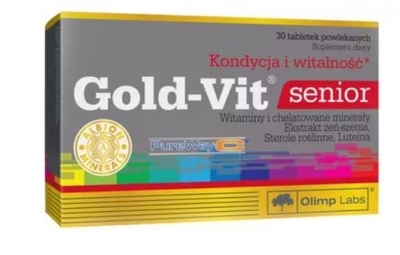 Zdjęcie OLIMP Gold-Vit senior 30tabl.