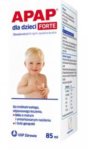 Zdjęcie Apap dla dzieci Forte zaw.doust. 0,04g/ml 