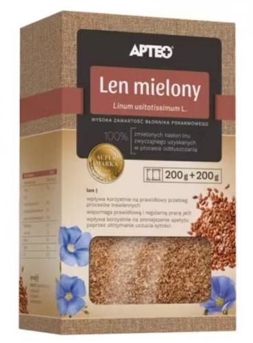 Zdjęcie Len mielony nasiona 400 g