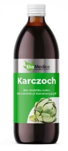 Zdjęcie Karczoch sok 1000 ml EkaMedica
