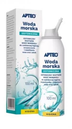 Zdjęcie Apteo Woda morska izotoniczna 100 ml