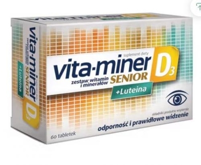 Zdjęcie Acti Vita-miner Senior D3 tabl. 60 tabl.