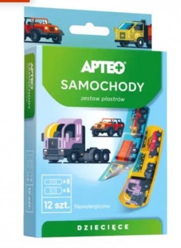 Zdjęcie Plastry dla dzieci APTEO CARE  samoch.