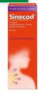Zdjęcie Sinecod krople 0.005g/ml 20 ml