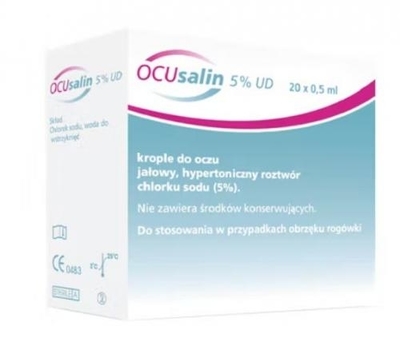 Zdjęcie Ocusalin 5% UD krop.dooczu 5% 20minims.