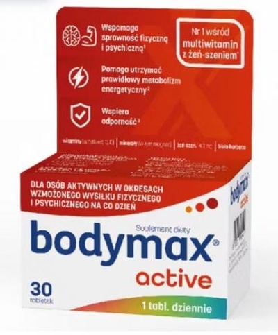 Zdjęcie BODYMAX Active tabl. 30 tabl.