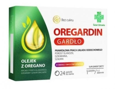 Zdjęcie Oregardin gardło Świat Zdrowia pastyl.doss