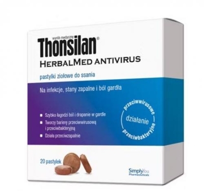 Zdjęcie Thonsilan Herbalmed Antivirus past.d/ss 20