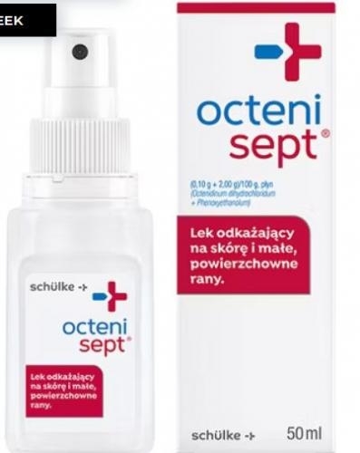 Zdjęcie OCTENISEPT Prep.d/dezynf.sk/bł.śluz.50ml