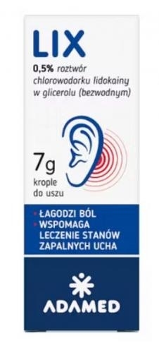 Zdjęcie Lix krop.do uszu, roztw. 7 g