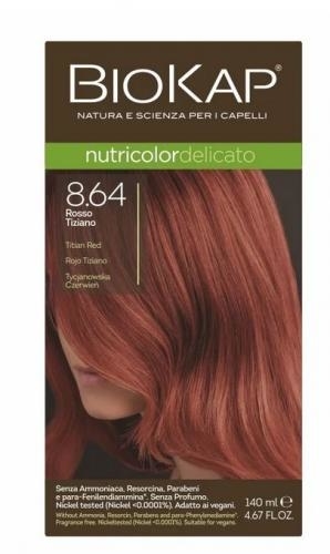 Zdjęcie BIOKAP D farba 8.64 tycjan.czerw140ml