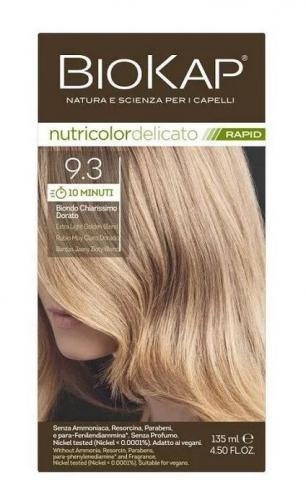 Zdjęcie BIOKAP D Rapid 9.3 b.jasny zł.blond 135 ml