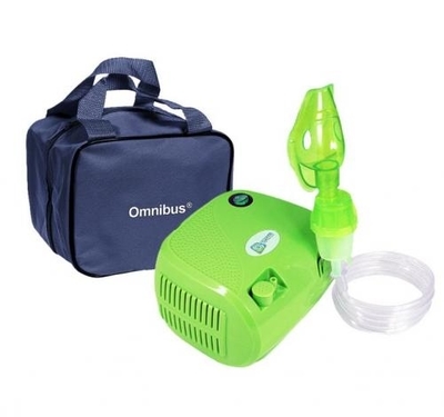 Zdjęcie Inhalator nebulizator OMNIBUS BR-CN116 praca ciągła, zielony