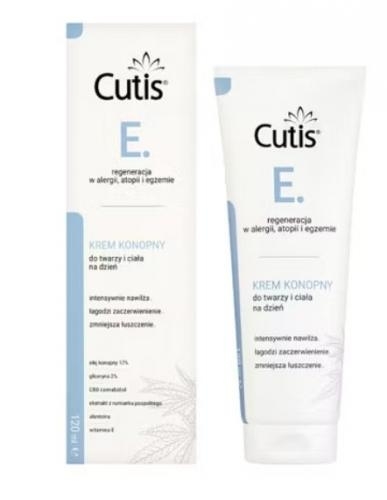 Zdjęcie CUTIS E - EGZEMA krem konopny 17% + CBD 12