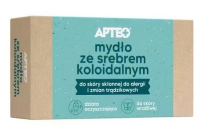 Zdjęcie Mydło ze srebrem koloidalnym APTEO CARE 1s