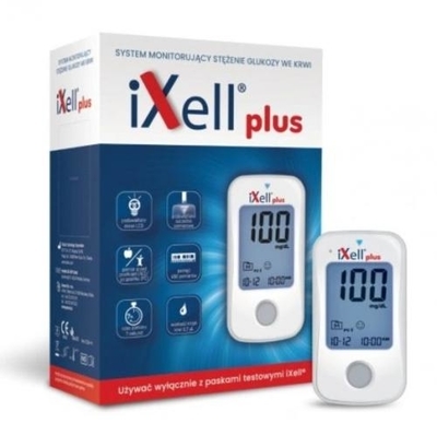 Zdjęcie Glukometr Ixell Plus zestaw