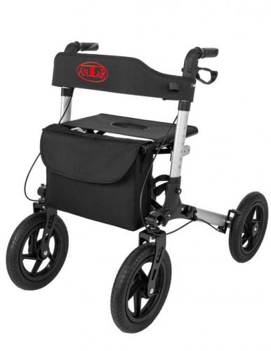 Zdjęcie Chodzik aluminiowy terenowy na dużych kołach AT51036 Antar - BEZ REFUNDACJI