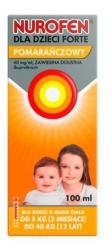 Zdjęcie Nurofen dla dzieci Forte pomar...