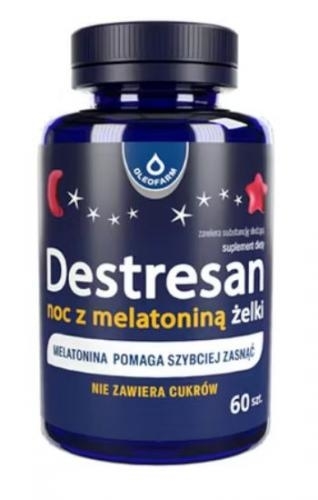 Zdjęcie Destresan Noc Z Melatoniną Żelki 105 g
