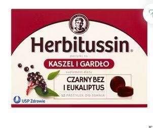 Zdjęcie Herbitussin Kaszel+Gardło past.d/ssan 12sz