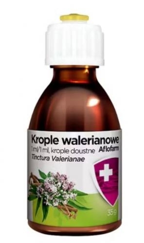Zdjęcie Krople Walerianowe Aflofarm krople 35g