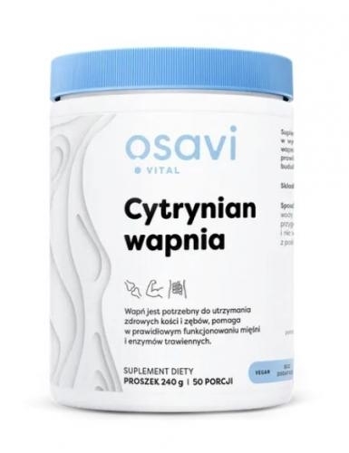 Zdjęcie Osavi Cytrynian wapnia prosz. 240 g