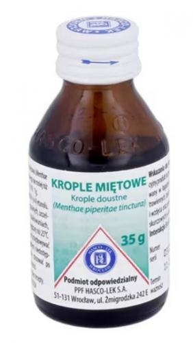 Zdjęcie Krople miętowe Hasco 35 g