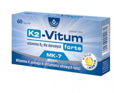 Zdjęcie K2-Vitum Forte 75 mcg MK7 kaps. 30 kaps.