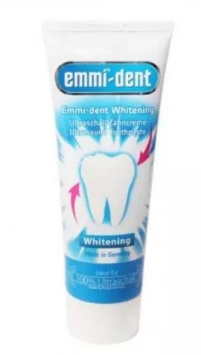Zdjęcie EMAG Emmi-Dent Whitening Ultrasonic Pasta Do Zębów do szczoteczek ultradźwiękowych 75 ml