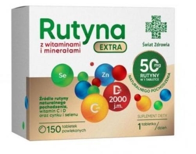 Zdjęcie Rutyna Z Witaminami I Minerałami Extra Świ