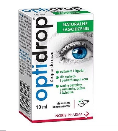 Zdjęcie Optidrop Naturalne Łagodzenie Krople do oc