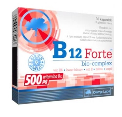 Zdjęcie Olimp B12 Forte Bio-Complex kaps. 30kaps.