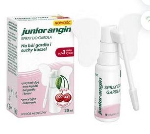Zdjęcie Junior-Angin Spray do gardła od 3 roku życ