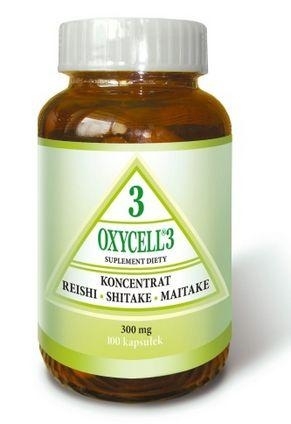 Zdjęcie OXYCELL 3 Reishi + Shitake + Maitake 50 kapsułek