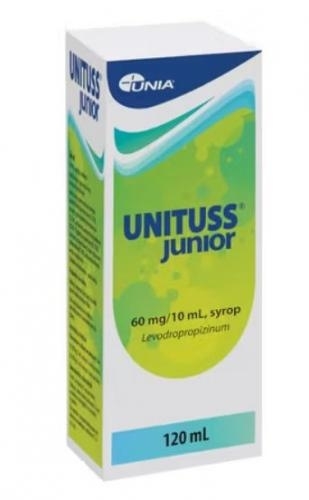 Zdjęcie Unituss Junior syrop 0,06 g/10ml 120 ml