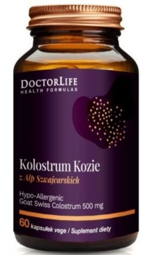 Zdjęcie Doctor Life Kolostrum Kozie kaps. 60kaps.