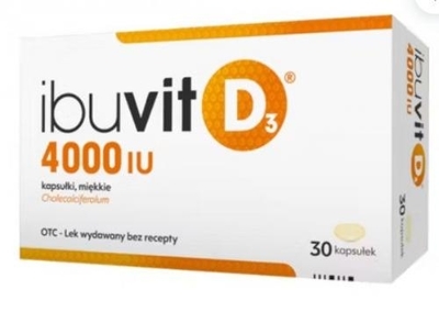 Zdjęcie Ibuvit D3 4000 IU kaps.miękkie 4000I.U. 90