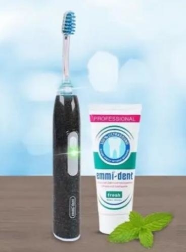 Zdjęcie Emag Emmi-Dent Szczoteczka ultradźwiękowa Emmi-dent Metallic Black Diamond Edition