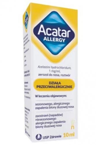 Zdjęcie Acatar Allergy aer.donosa,roztwór 1mg/ml 1