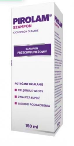 Zdjęcie PIROLAM Szampon p/łupież.Wit.A+E 150ml