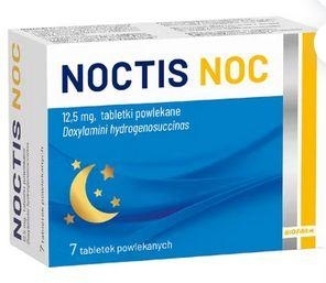 Zdjęcie Noctis Noc tabl.powl. 0,0125 g 7 tabl.