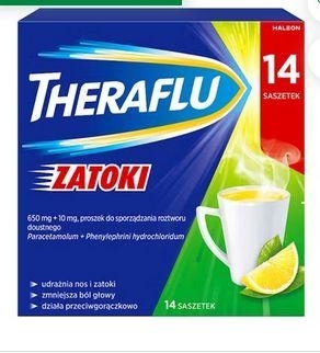 Zdjęcie Theraflu Zatoki pr.dop.rozt.doust. 14 sasz