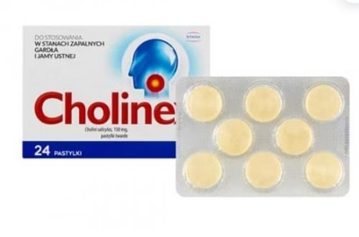 Zdjęcie Cholinex pastyl.d/ssan.16szt.