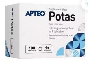 Zdjęcie Potas APTEO tabl. 100 tabl.
