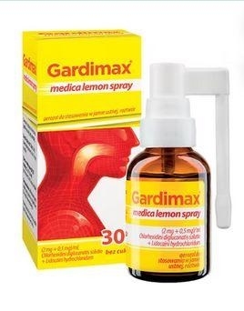 Zdjęcie Gardimax medica lemon spray aer.dost.wj.us