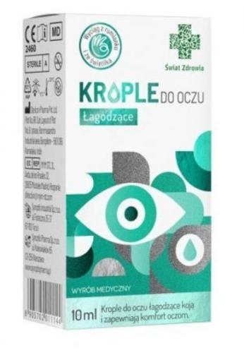 Zdjęcie Krople Do Oczu Świat Zdrowia łagodzące kro
