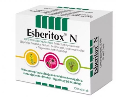 Zdjęcie Esberitox N 100 tabl.