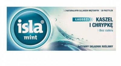 Zdjęcie Isla Mint pastyl.do ssania 30 pastyl.